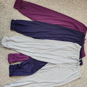 ✨ 3-Pair Ultra-Soft Lounge Jogger Bundle – Lightweight & Buttery Soft |